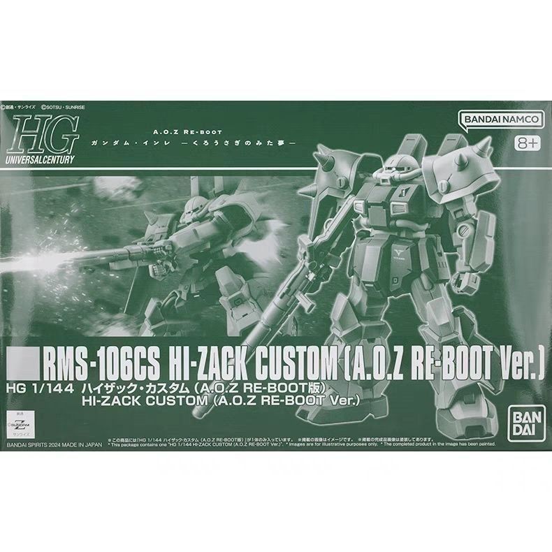 Premium Bandai HGUC 1/144 RMS-106CS Hi- Zack Custom (A.O.Z RE- BOOT Ver.)