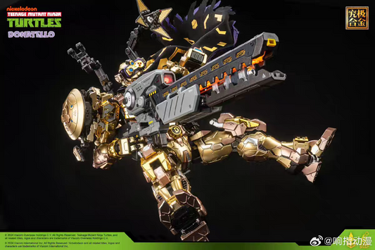 Heatboys Expo Limited Serialized Golden Version TMNT Donatello Figure