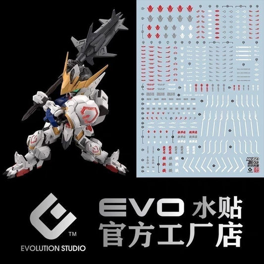 Evolution Studios MGSD Barbatos Water Slide Decals