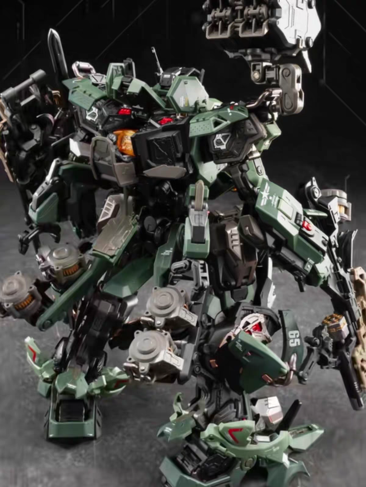Motor Nuclear MNP-CRO2A 65-Shiki Geki-Tora II Jihu Type Metal Frame Model Kit