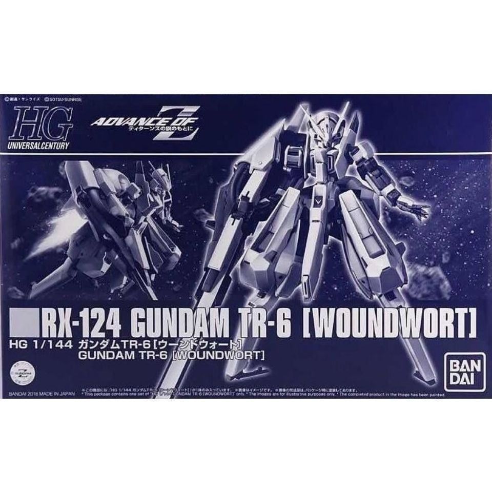 HG 1/144 RX-124 GUNDAM TR-6 ウーンドウォート Premium Bandai Bandai HG 1/144 RX-124 Gundam TR-6 [Woundwort