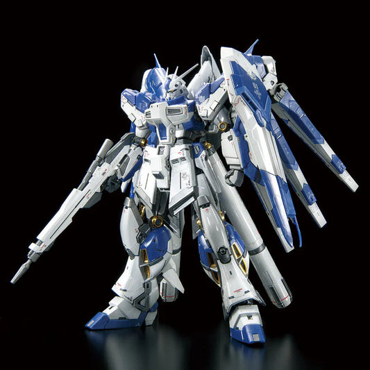 Bandai Gundam Base Limited RG 1/144 Hi-Nu GUNDAM Titanium Finish