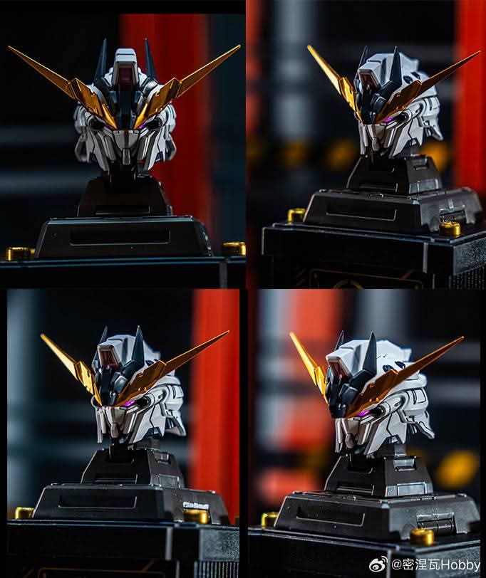 Minerva 1/100 Sinanju Origin Head with LED