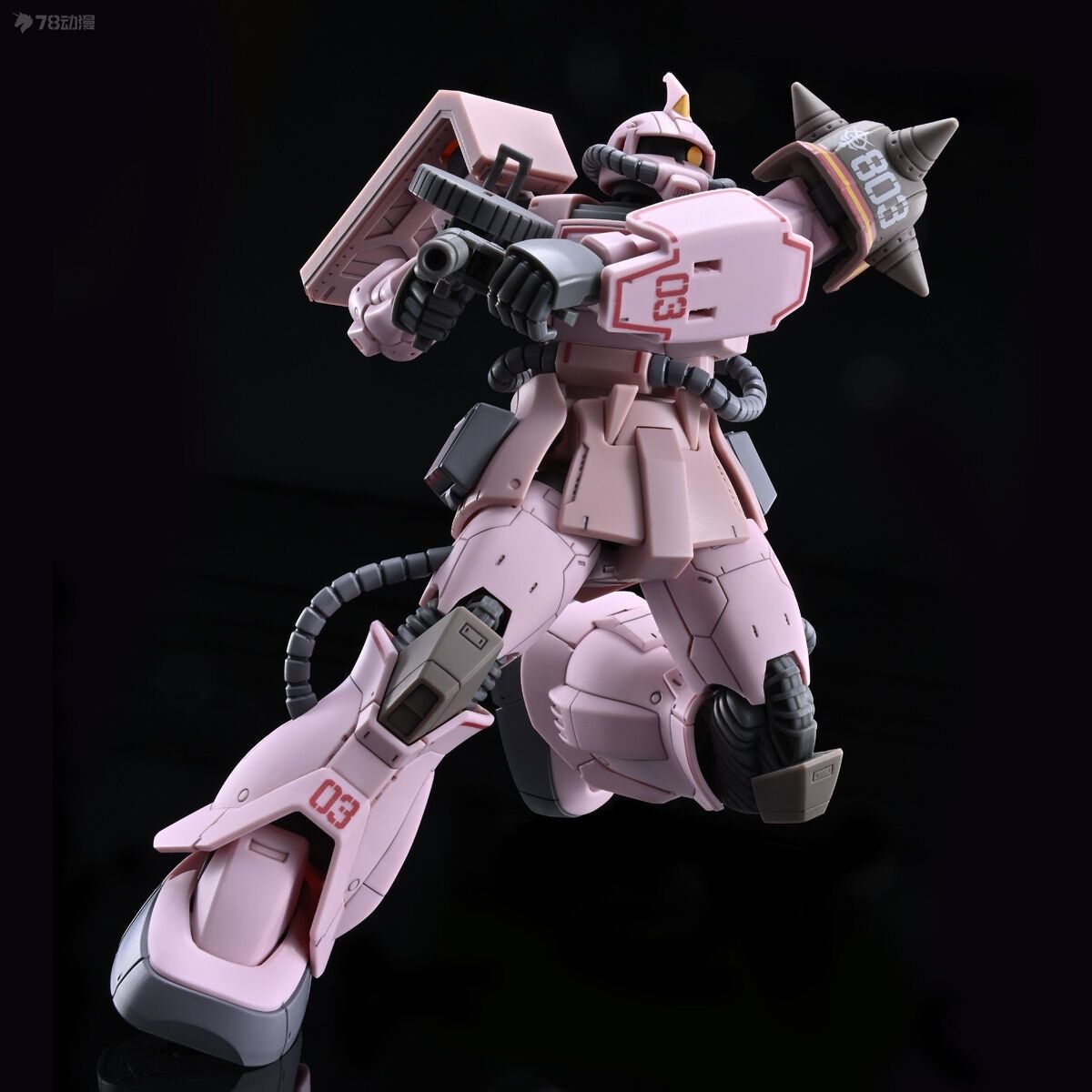Premium Bandai HG 1/144 Zaku Desert Type (Pink Panther Corps)
