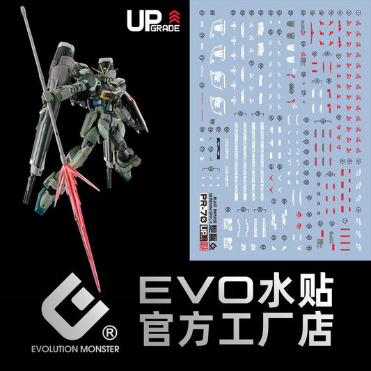 Premium Bandai RG 1/144 Blast Impulse Gundam Spec II Water Slide Decals