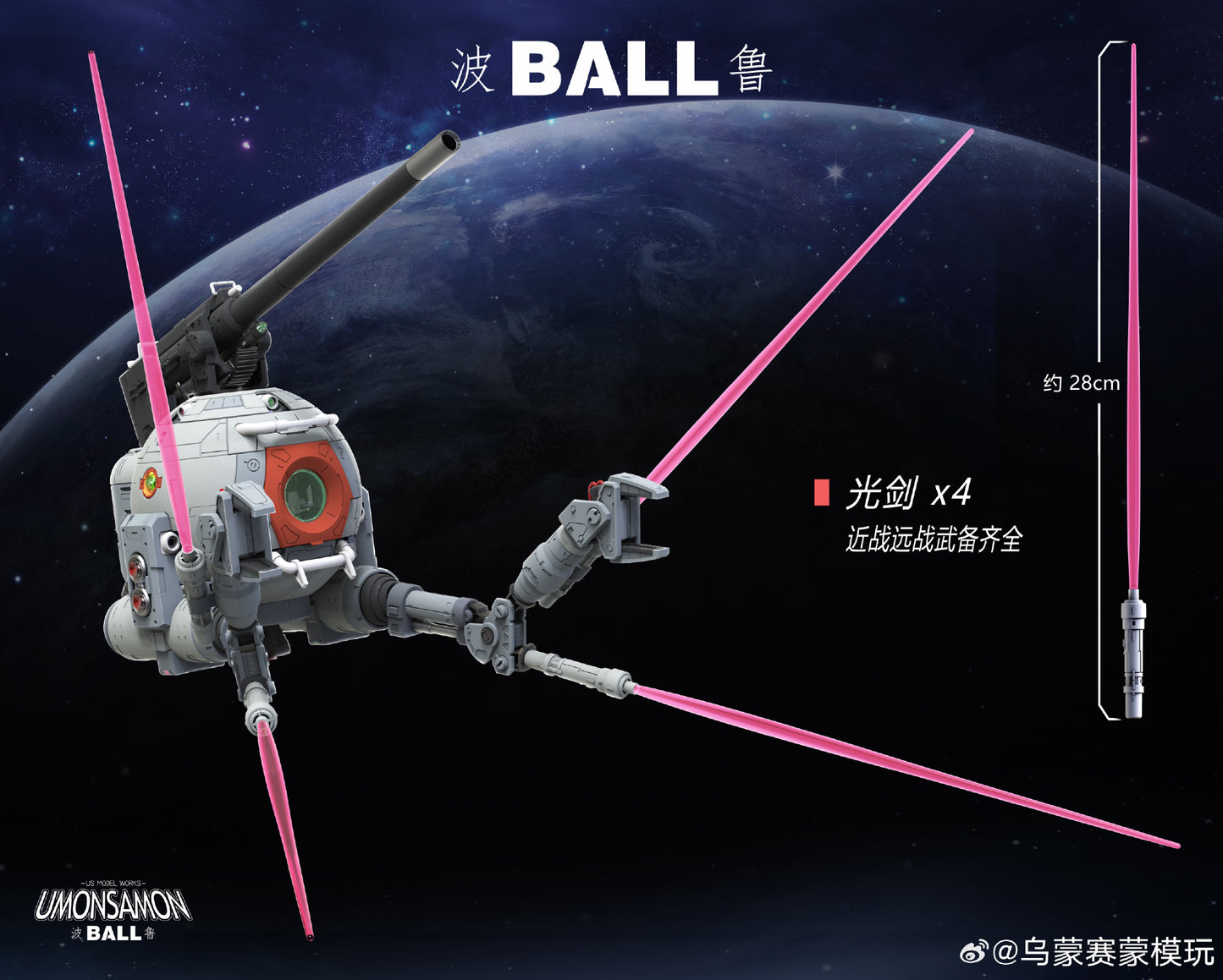 US Model 1/60 Ball Model Kit