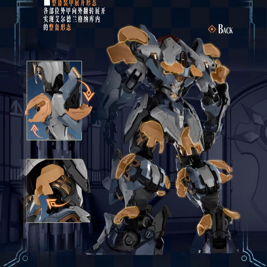 Yuyitang Alderland Legion Gladiator Type AL PAWN-I Metal Frame Model Kit