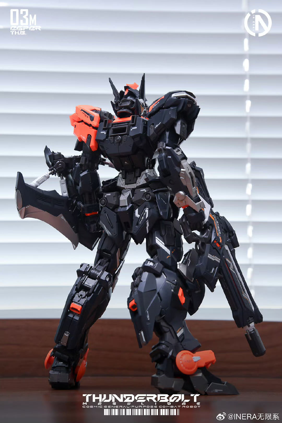 SNAA IN ERA+ THB-03M Thunderbolt Version 2.0 (Manta Ray Extreme Speed Dark) Model Kit