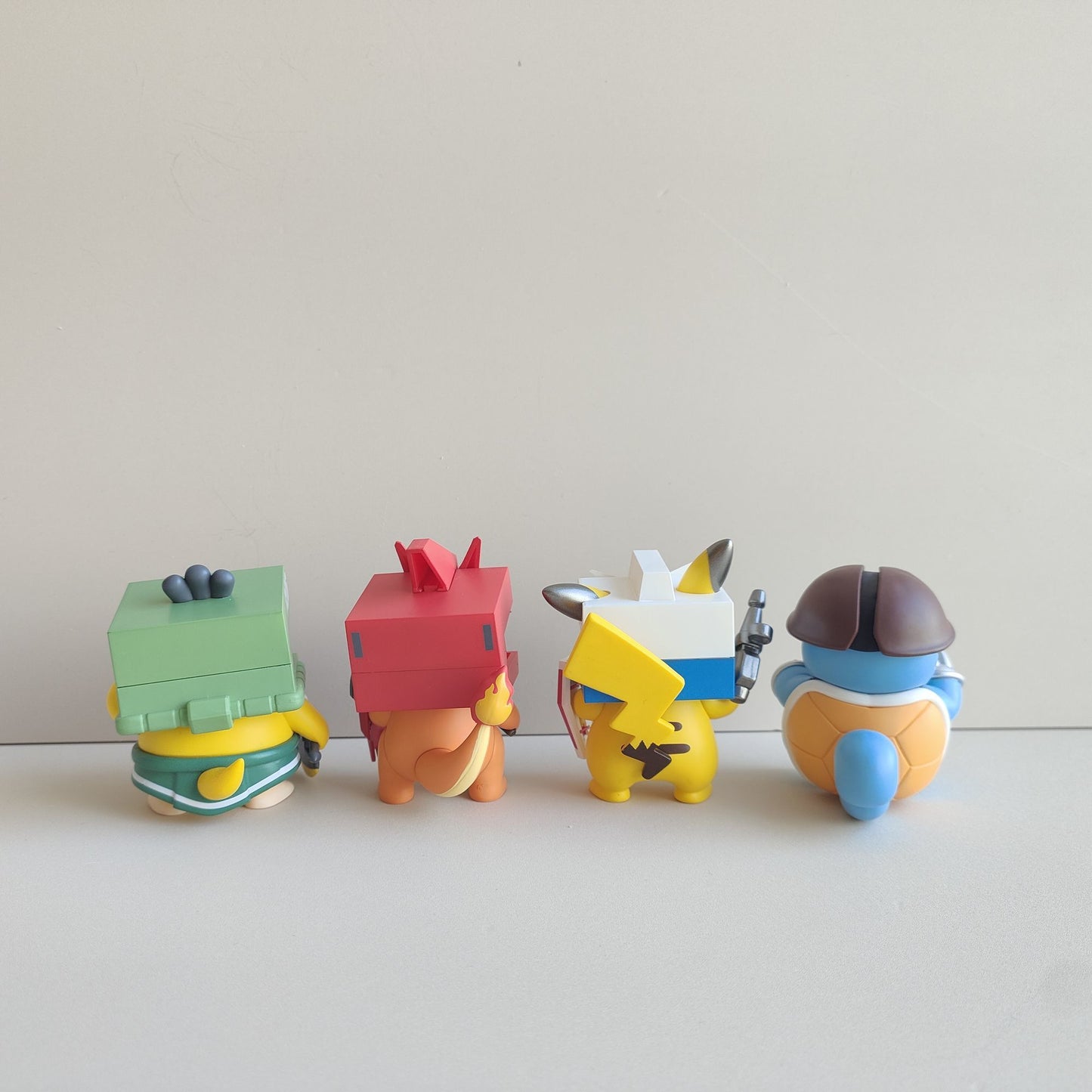 Pokemon Gundam Cosplay Figure Set of 4