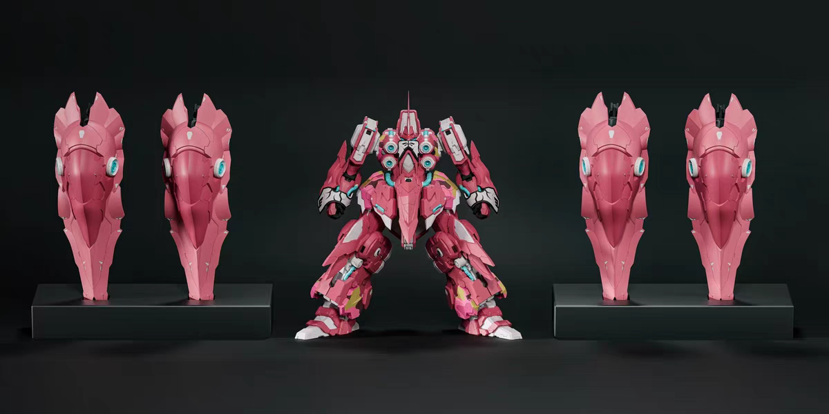012 1/100 Big Pepper "Macaron" Model Kit