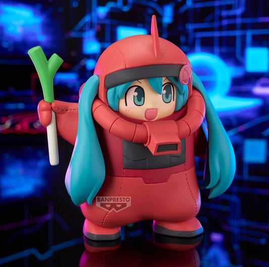 Banpresto Gundam 45th x Hatsune Miku Char's Zaku Costume Figure