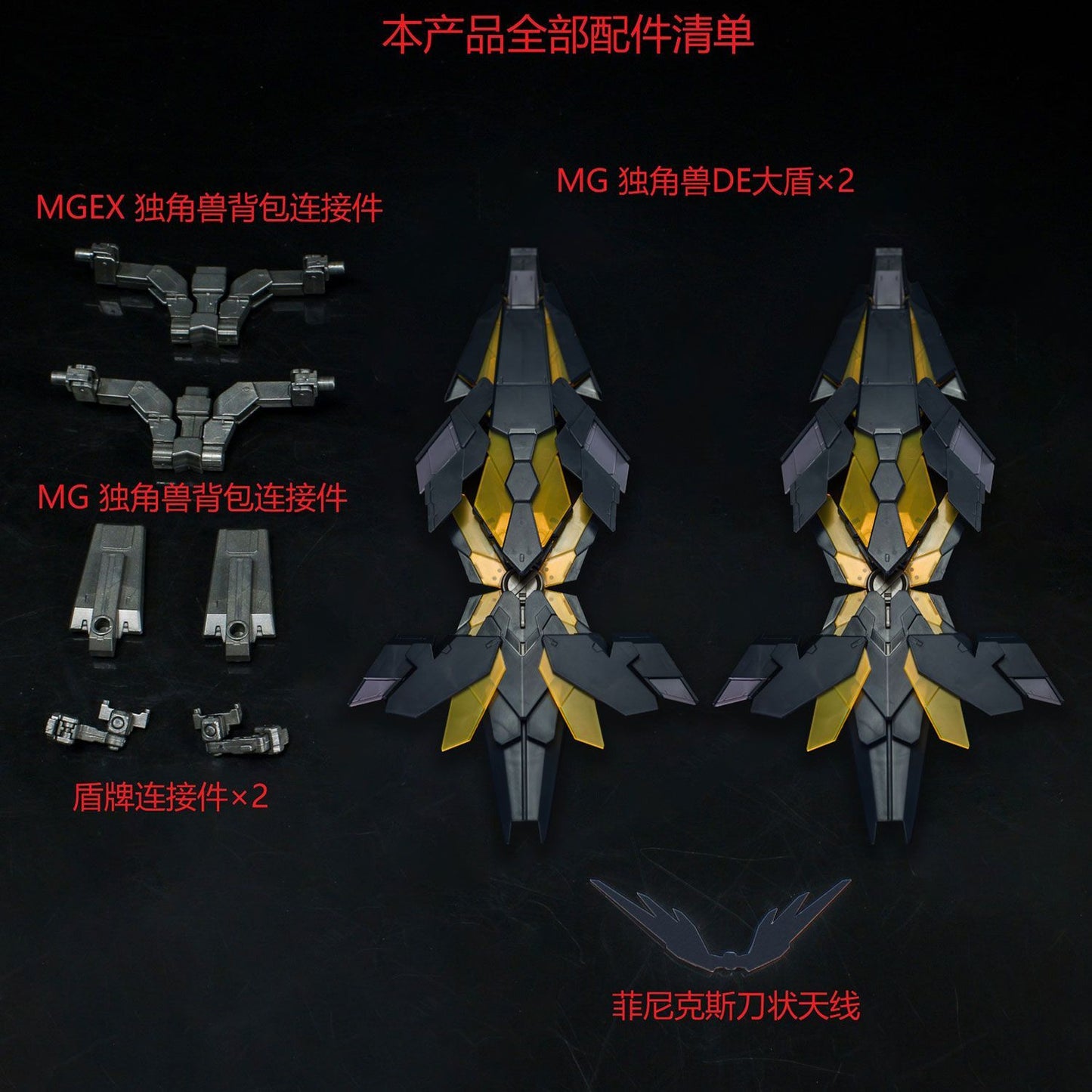 EW 1/100 DE Shield Set