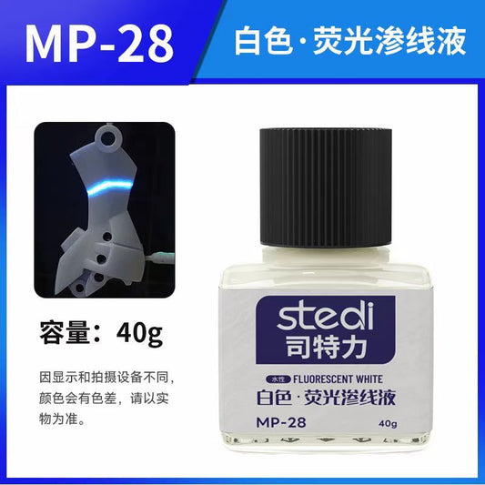 Stedl Acrylic Panel Wash with Brush Tip Cap - Neon Color