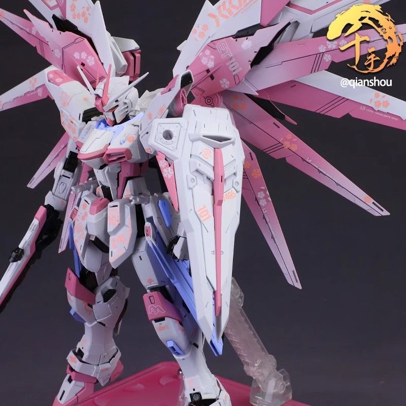 Bandai MG 1/100 Freedom Gundam 2.0 Custom Sakura Macaron Painted - Special Order