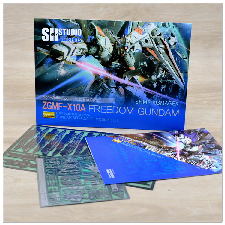 SH Studio MG Freedom Gundam Etching Parts
