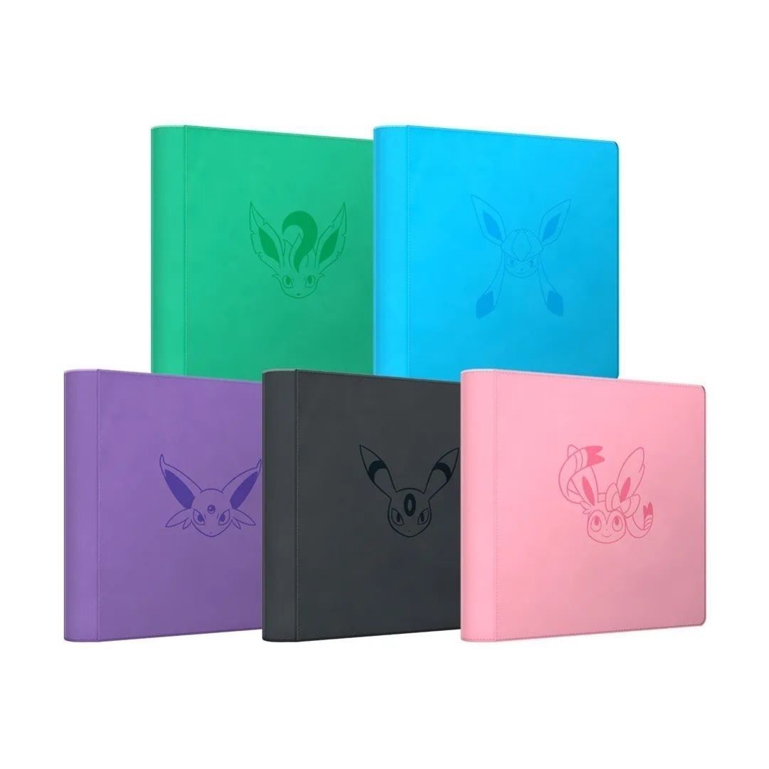 Official Pokemon Eevee Evolutions Card Binders – Fuwa Fuwa Land