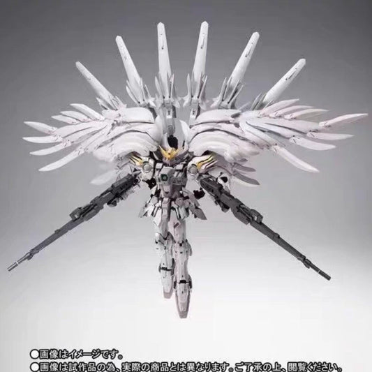Bandai Gundam FIX Figuration Metal Composite Wing Gundam Snow White Prelude - Special Order