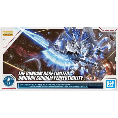 Premium Bandai Gundam Base Limited MG 1/100 Unicorn Gundam Perfectibility Plan B - Special Order