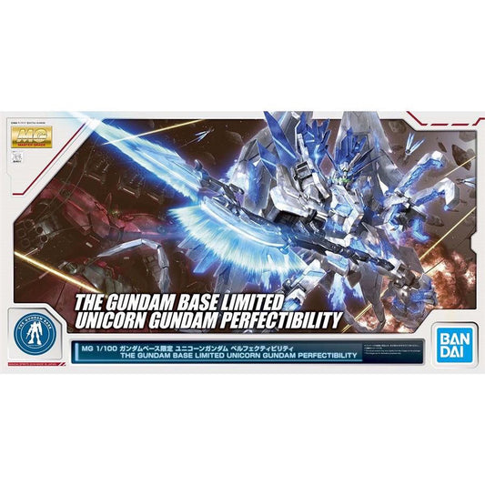 Premium Bandai Gundam Base Limited MG 1/100 Unicorn Gundam Perfectibility Plan B - Special Order
