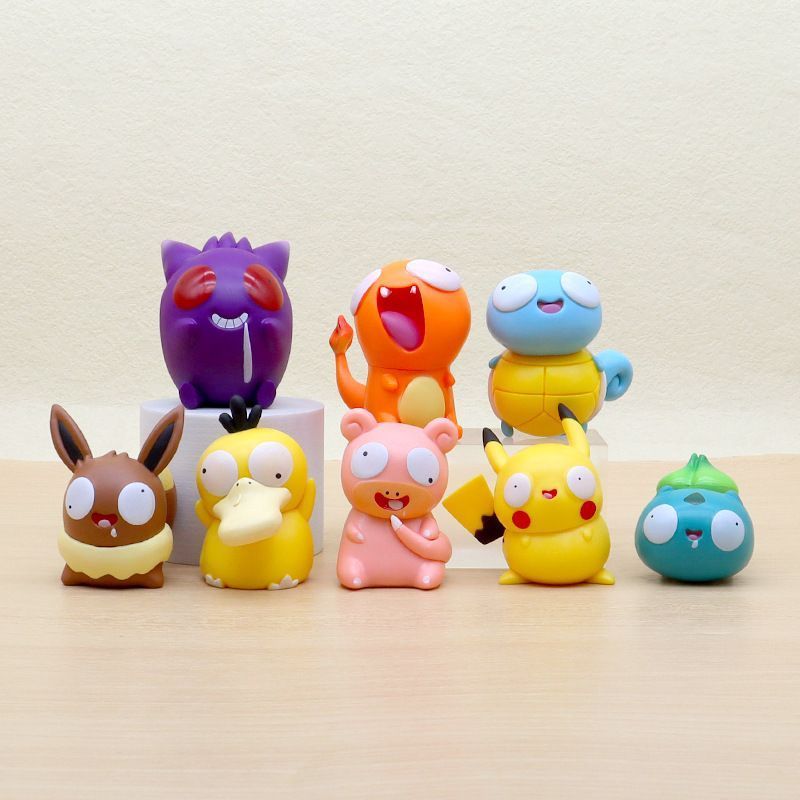 Derpy Pokemon Figures