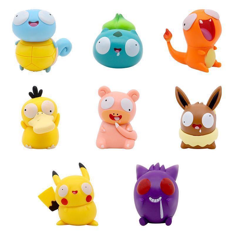 Derpy Pokemon Figures