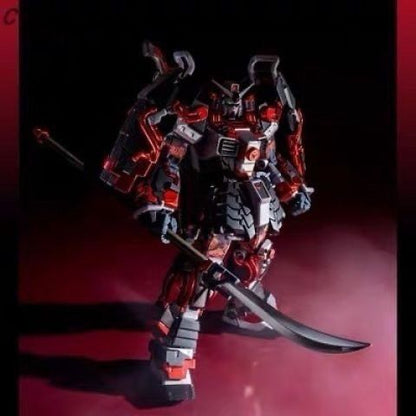 Premium Bandai MG 1/100 SHIN MUSHA GUNDAM SENGOKU NO JIN BLACK ROBE LARGE ARMOR - Special Order