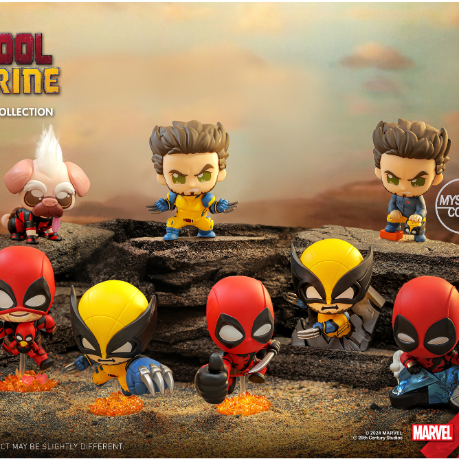 Hot Toys Deadpool and Wolverine Licensed Blind Box - Oct 2024