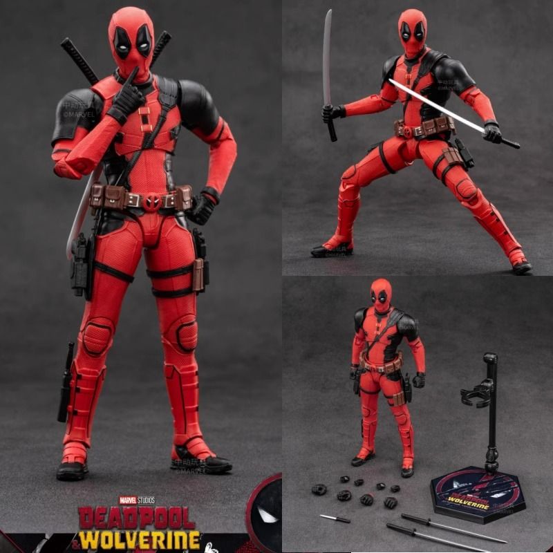 ZD Toys Deadpool and Wolverine Licensed Deadpool Figure - Nov 2024