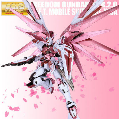 Bandai MG 1/100 Freedom Gundam 2.0 Custom Sakura Painted - Special Order