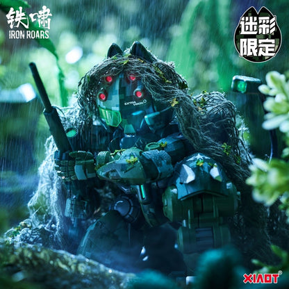 XIAOT x IRON ROARS Super-Maneuver Armored Walker C.A.T-02 "SHARP TEETH" JUNGLE CAMOUFLAGE VER. - Oct 2024