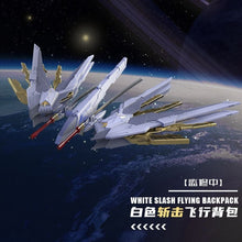 White Slash MG Mighty Strike Freedom Backpack