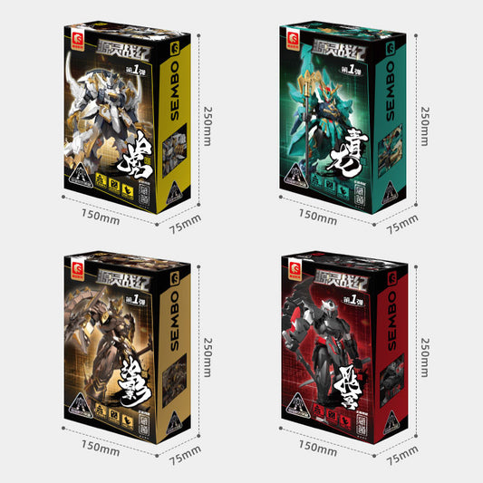 Cangdao Blind Box Figure Set of 4 - Nov 2024