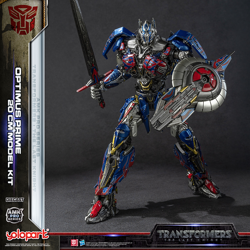 Yolopark AMK PRO Transformers 5 Knight Optimus Prime Model Kit