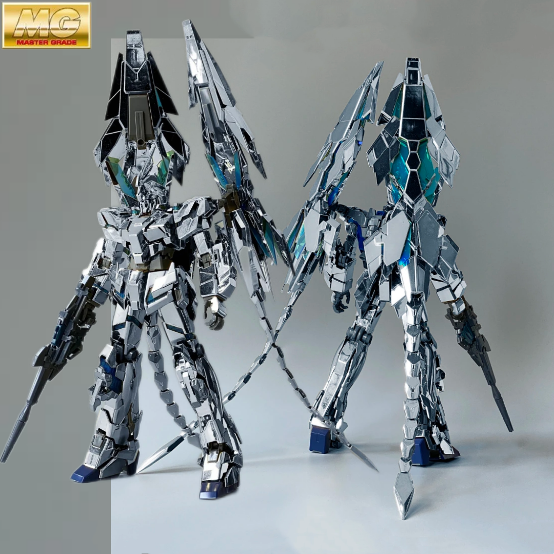 Daban 6642L MG 1/100 Silver Phenex NT with Blue LED included