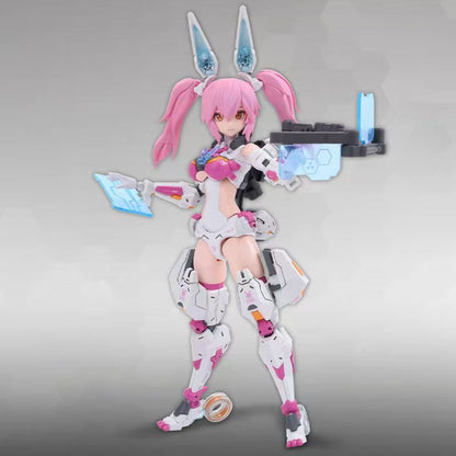 Nuke Matrix Fantasy Girl Cyber Forest The Rabbit Lily Bell Model Kit