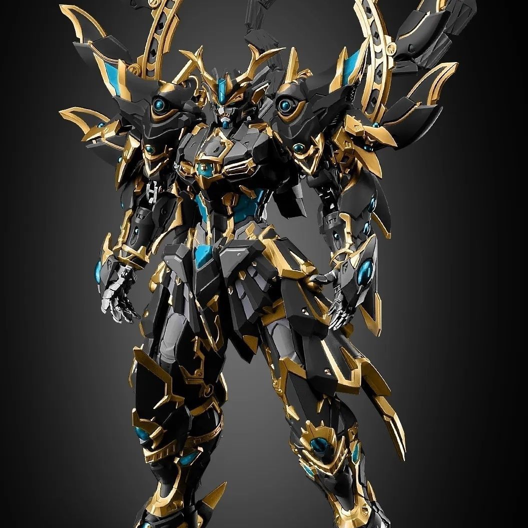 Cangdao 1/72 CD-01 Black Dragon Limited Edition Metal Frame Figure