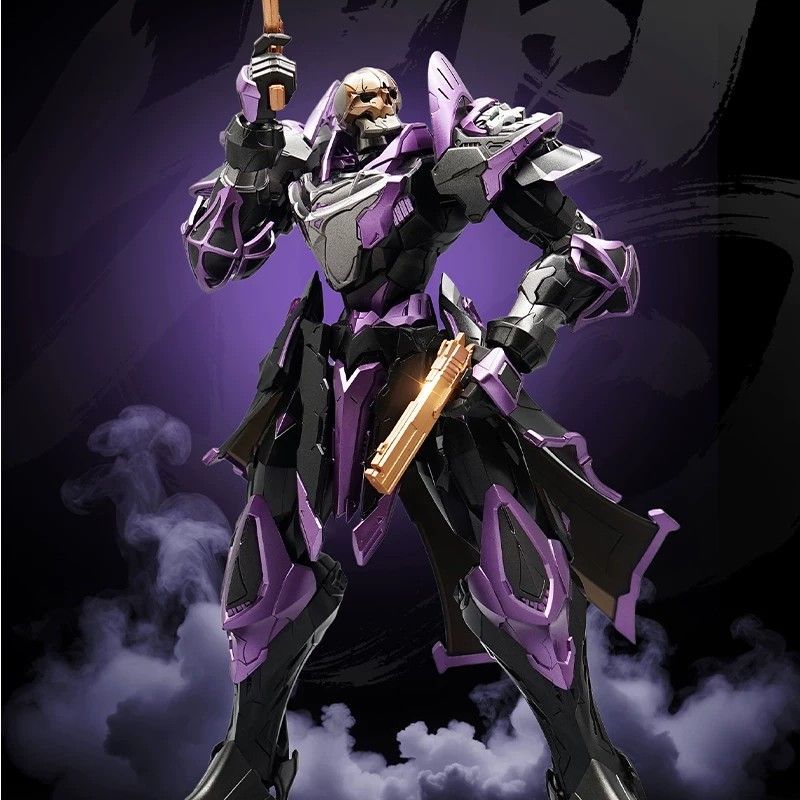 Hot General 1/100 MJZ-05 Dark Shadow (also known as Dusk Crow Knight / Twilight Crow Knight) Limited Collector's Edition Figure
