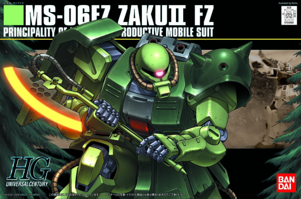 BANDAI Hobby HGUC 1/144 #87 Zaku II FZ