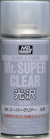 Mr. Super Clear Spray Gloss