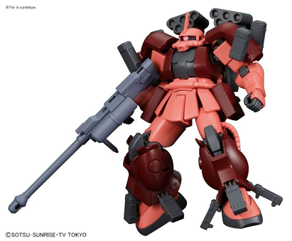 BANDAI Hobby HGBF 1/144 Zaku Amazing