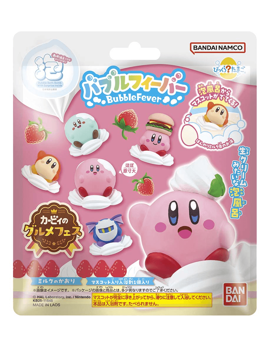 Bandai Bikkura Bath Bomb Bubble Fever Kirby's Dream Buffet "Kirby"