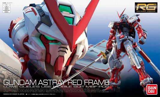 BANDAI Hobby RG 1/144 MBF-P02 Gundam Astray Red Frame