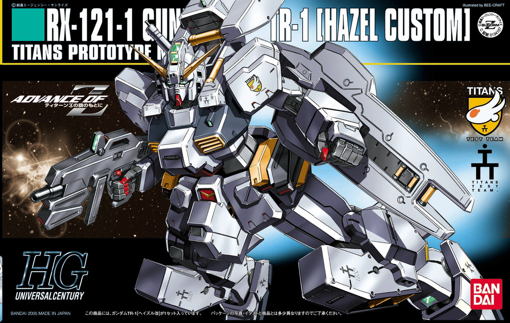Bandai HOBBY HG UC 1/144 #56 RX-121-1 Gundam TR-1 Hazel Custom