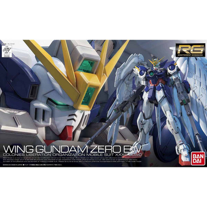 BANDAI Hobby RG 1/144 XXXG-00W0 Wing Gundam Zero EW