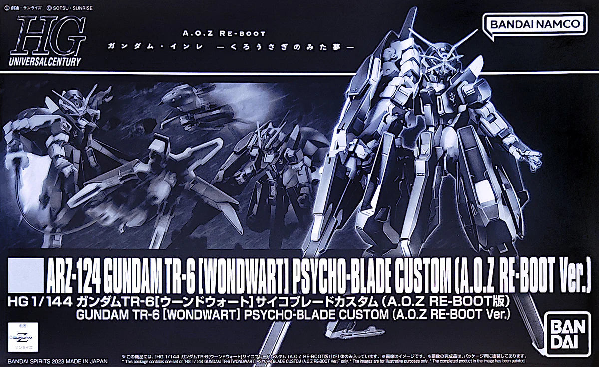 Premium Bandai HGUC Gundam TR-6 Wondwart Psycho-Blade Custom [A.O.Z Re-Boot Ver.]