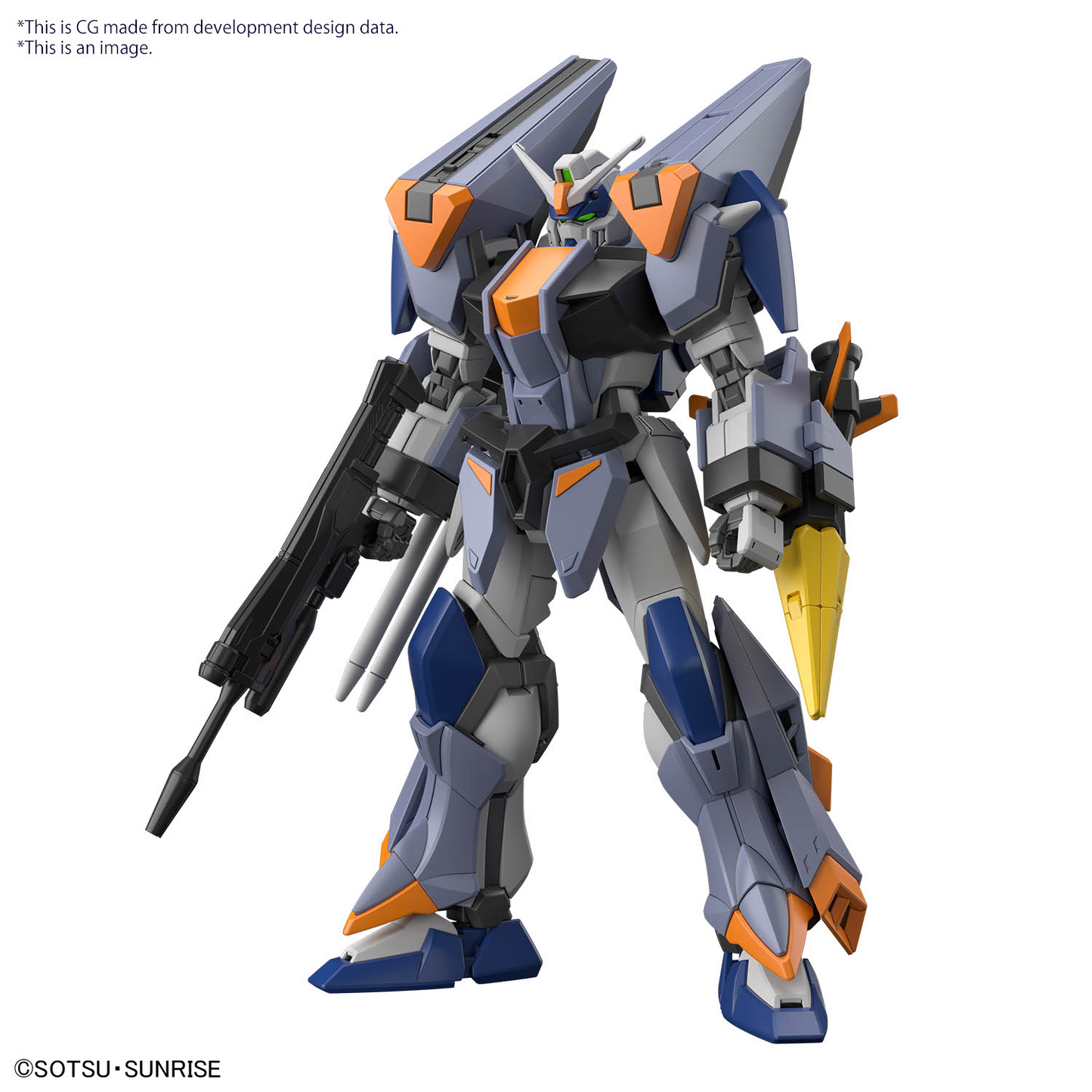 BANDAI Hobby HG 1/144 DUEL BLITZ GUNDAM