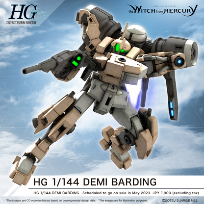 BANDAI Hobby HG 1/144 DEMI BARDING