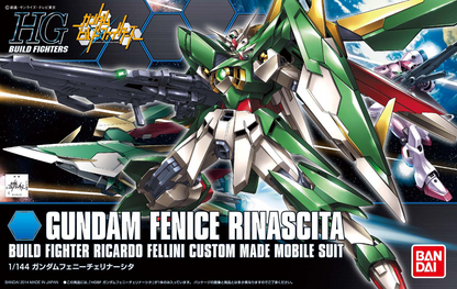 BANDAI Hobby HGBF 1/144 Gundam Fenice Rinascita