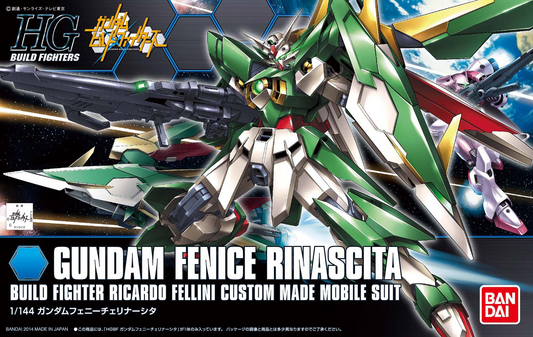 BANDAI Hobby HGBF 1/144 Gundam Fenice Rinascita