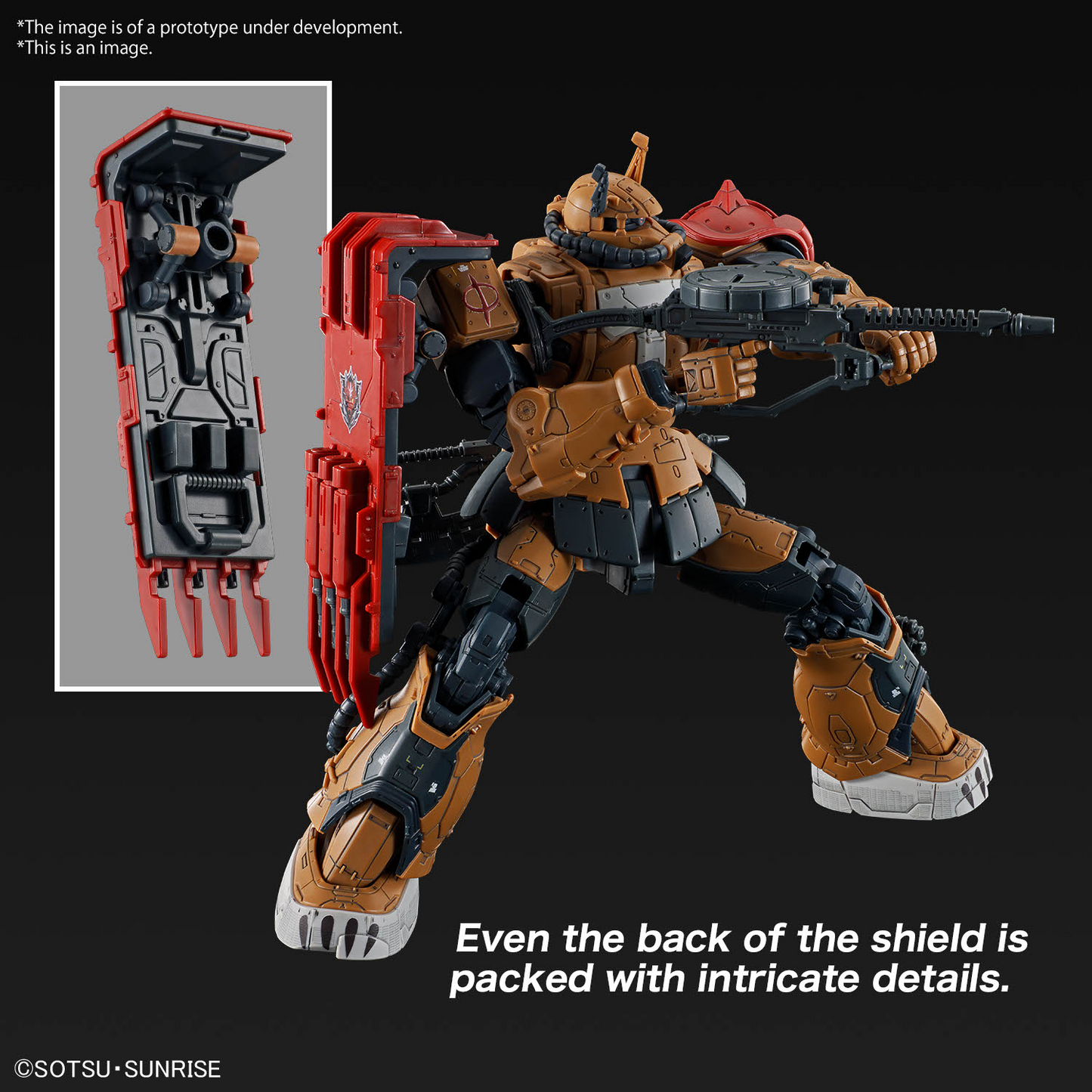 BANDAI Hobby HG 1/144 ZAKU Ⅱ F TYPE SOLARI (RFV)